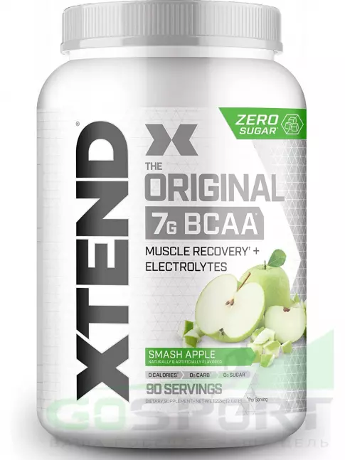 BCAA Xtend Xtend Original 2:1:1 1194 г, Раздавленное яблоко BCAA Xtend Xtend Original 2:1:1 1194 г, Раздавленное яблоко