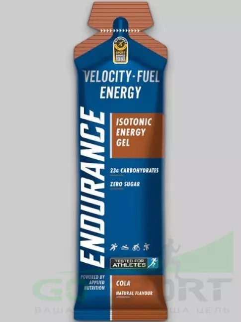 Энергетический гель питьевой APPLIED NUTRITION Endurance Velocity Fuel ENERGY Isotonic Gel 20 саше, Кока-Кола Энергетический гель питьевой APPLIED NUTRITION Endurance Velocity Fuel ENERGY Isotonic Gel 20 саше, Кока-Кола