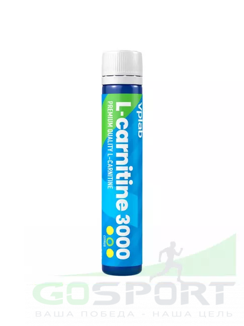 L-Карнитин жидкий VP Laboratory L-Сarnitine Liquid 3000 мг 7 ампул x 25мл, Цитрус L-Карнитин жидкий VP Laboratory L-Сarnitine Liquid 3000 мг 7 ампул x 25мл, Цитрус