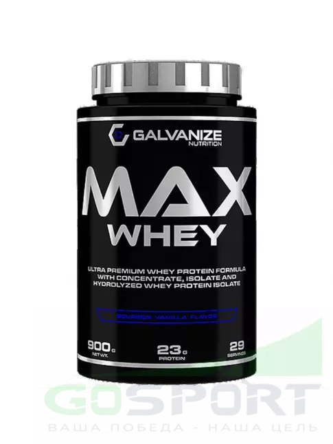 Сывороточный протеин Galvanize Nutrition Max Whey 900 г, Банановый крем