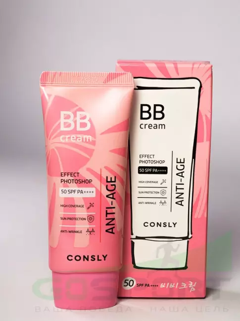 BB-кремы CONSLY BB крем PHOTOSHOP Snail + Peptides Anti-Aging BB cream 50 мл BB-кремы CONSLY BB крем PHOTOSHOP Snail + Peptides Anti-Aging BB cream 50 мл