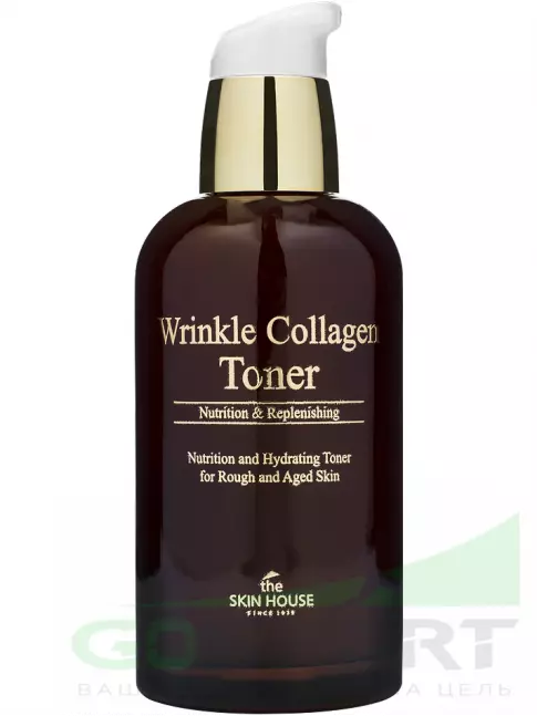 Тонеры для лица THE SKIN HOUSE Wrinkle Collagen Toner 130 мл