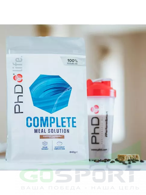 Комплексный протеин PhD Nutrition PHD POWDER LIFE, протеиновая смесь 840, Кофе - карамель Комплексный протеин PhD Nutrition PHD POWDER LIFE, протеиновая смесь 840, Кофе - карамель