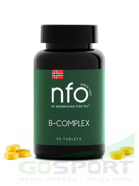 Витамины группы B NFO B-Complex 90 таблеток Витамины группы B NFO B-Complex 90 таблеток
