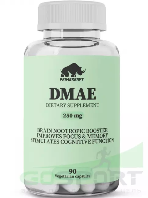 DMAE (ДМАЭ) PRIMEKRAFT DMAE 250 mg 90 веган капсул DMAE (ДМАЭ) PRIMEKRAFT DMAE 250 mg 90 веган капсул