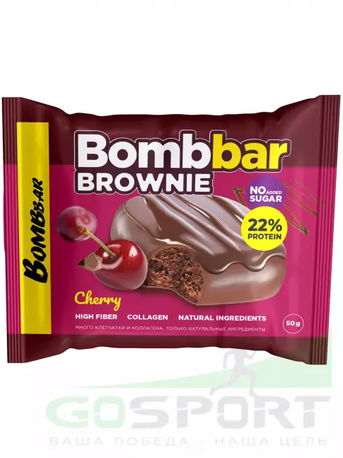 Протеиновый батончик BombBar Печенье глазированное Brownie 5 x 50 г, Микс 3 Протеиновый батончик BombBar Печенье глазированное Brownie 5 x 50 г, Микс 3