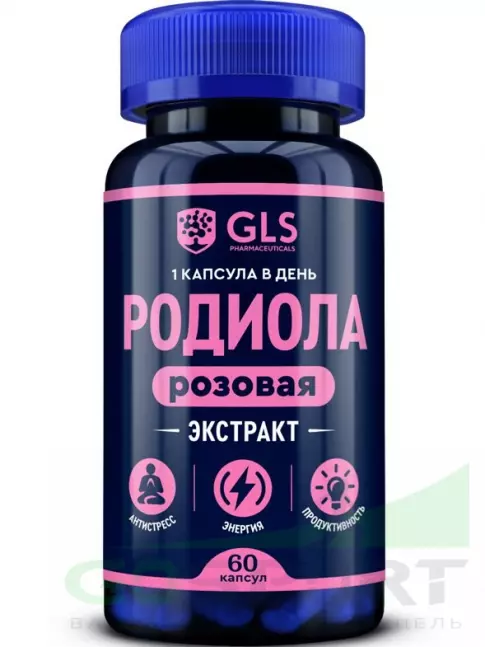 Экстракты GLS pharmaceuticals Родиола Розовая (экстракт) 60 капсул Экстракты GLS pharmaceuticals Родиола Розовая (экстракт) 60 капсул