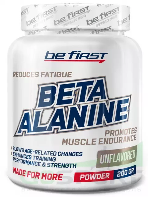 Бета-Аланин Be First Beta Alanine Powder 200 г, Натуральный Бета-Аланин Be First Beta Alanine Powder 200 г, Натуральный