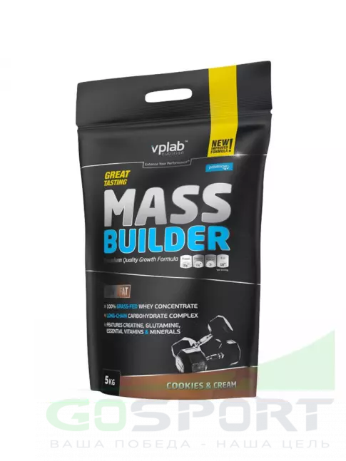 Гейнер VP Laboratory MASS BUILDER 5000 г, Печенье с Кремом