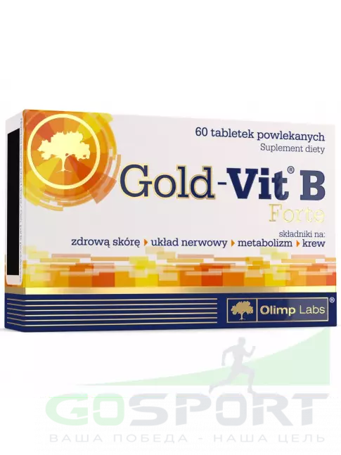 Витамины группы B OLIMP Gold-Vit B Forte 60 таблеток Витамины группы B OLIMP Gold-Vit B Forte 60 таблеток
