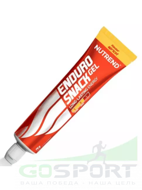 Энергетический гель питьевой NUTREND EnduroSnack 3 x 75 г, Абрикос Энергетический гель питьевой NUTREND EnduroSnack 3 x 75 г, Абрикос