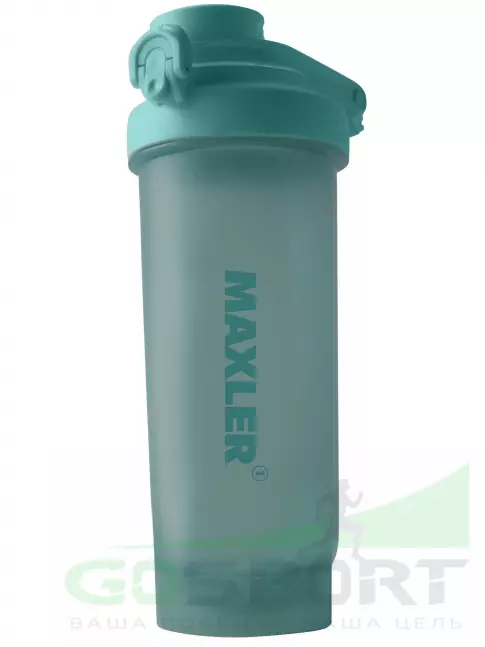 Шейкер 700 мл MAXLER Shaker Pro 700 мл, Бирюзовый Шейкер 700 мл MAXLER Shaker Pro 700 мл, Бирюзовый
