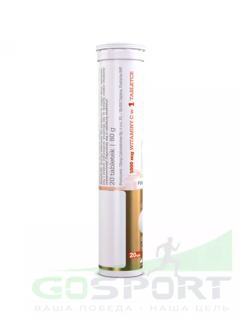 Витамин C OLIMP Gold-Vit C 1000 20 шипучих таблеток, Лимон Витамин C OLIMP Gold-Vit C 1000 20 шипучих таблеток, Лимон