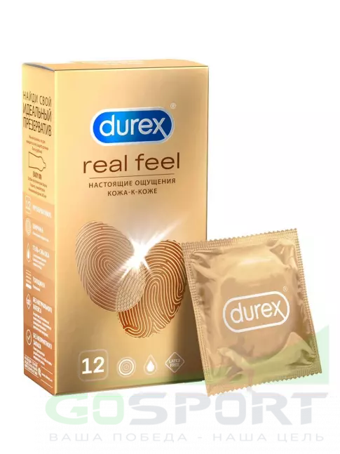 Презервативы Durex Real Feel 12 шт Презервативы Durex Real Feel 12 шт