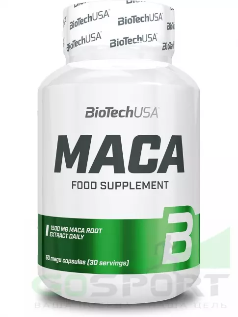 MAKA BioTechUSA Maca 1500 mg 60 капсул MAKA BioTechUSA Maca 1500 mg 60 капсул