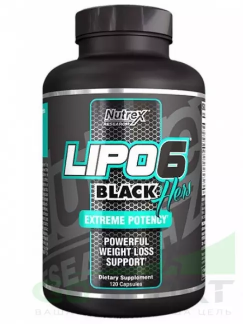 Жиросжигатель Nutrex Lipo-6 Black Hers 120 капсул Жиросжигатель Nutrex Lipo-6 Black Hers 120 капсул