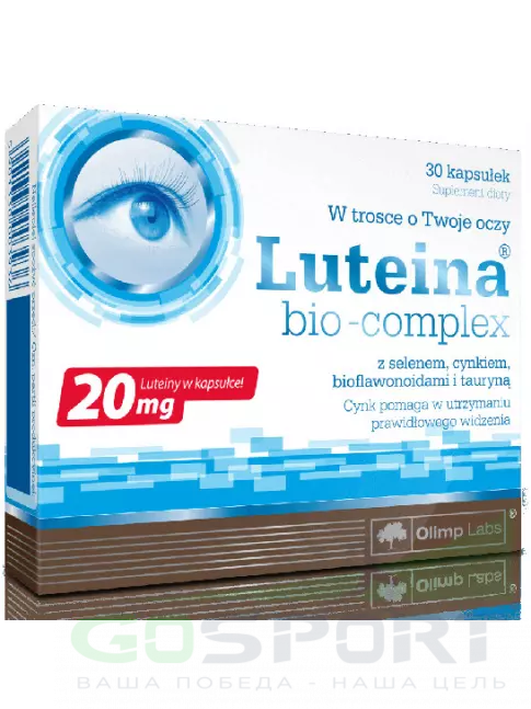 Для зрения OLIMP LUTEINA BIO-COMPLEX 30 капсул, Нейтральный Для зрения OLIMP LUTEINA BIO-COMPLEX 30 капсул, Нейтральный
