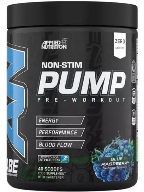 Предтреник в порошке APPLIED NUTRITION ABE PUMP 500 г, Голубая малина Предтреник в порошке APPLIED NUTRITION ABE PUMP 500 г, Голубая малина