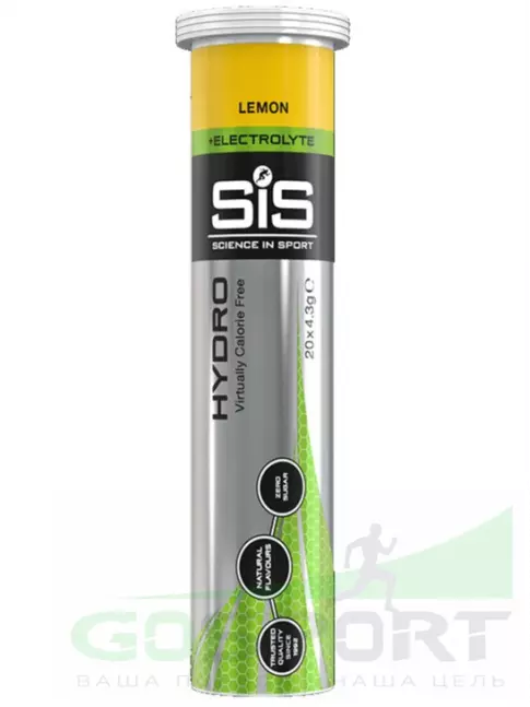 Изотоник SCIENCE IN SPORT (SiS) GO Hydro Tablet 20s 6 x 20 таблеток, Лимон, Кола, Клубника - Лайм Изотоник SCIENCE IN SPORT (SiS) GO Hydro Tablet 20s 6 x 20 таблеток, Лимон, Кола, Клубника - Лайм