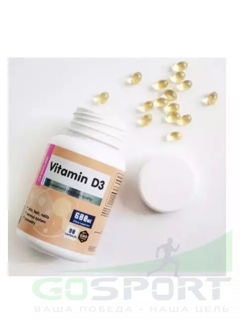 Витамин D Chikalab Vitamin D3 90 капсул, Нейтральный Витамин D Chikalab Vitamin D3 90 капсул, Нейтральный