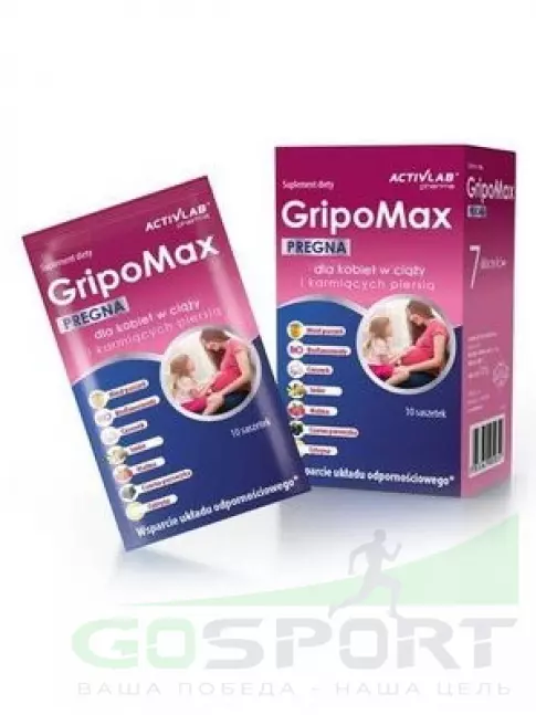 Витамины для женщин ActivLab GripoMax PREGNA 100 г, Мультифрукт Витамины для женщин ActivLab GripoMax PREGNA 100 г, Мультифрукт