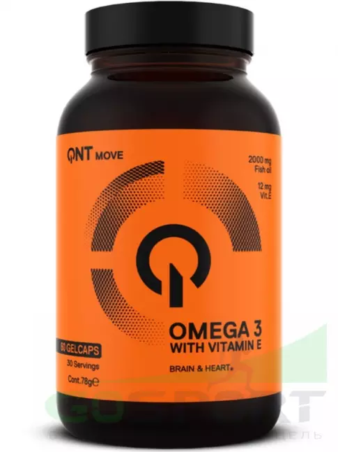 Омега-3 QNT QNT Omega 3 60 капсул Омега-3 QNT QNT Omega 3 60 капсул