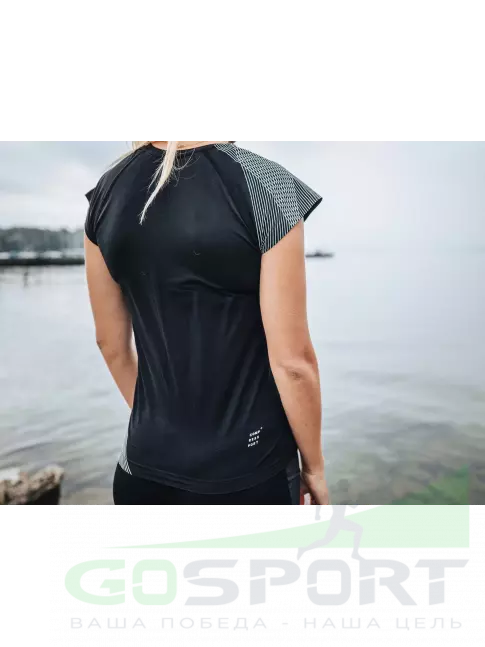 Футболка Compressport Футболка Женская Performance Черный XS Футболка Compressport Футболка Женская Performance Черный XS