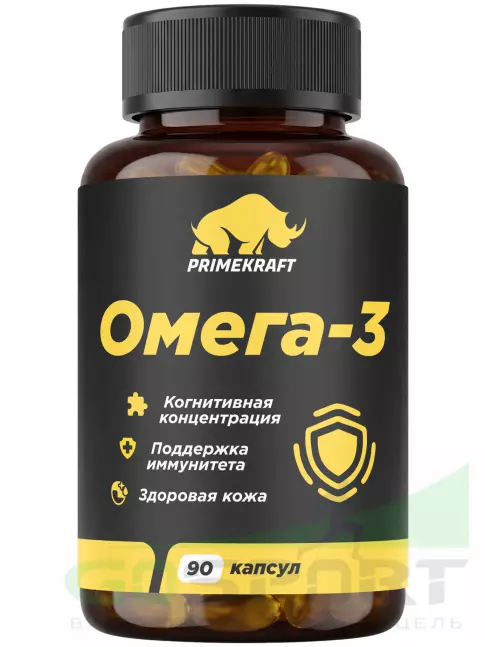 Омега-3 PRIMEKRAFT Омега-3 350 мг 90 капсул Омега-3 PRIMEKRAFT Омега-3 350 мг 90 капсул
