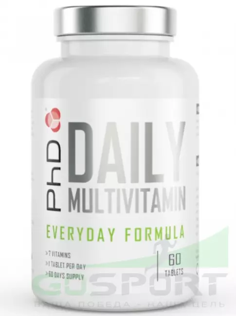Витаминный комплекс PhD Nutrition PHD VMS MULTIVITAMIN DAYLI, 60 капсул Витаминный комплекс PhD Nutrition PHD VMS MULTIVITAMIN DAYLI, 60 капсул