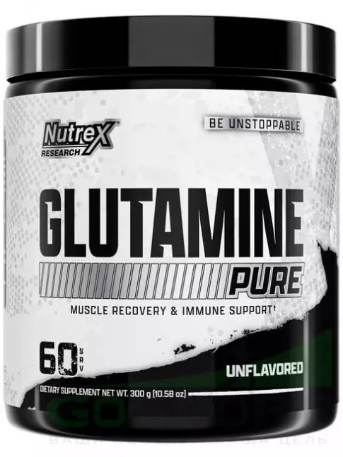 L-Глютамин Nutrex Glutamine Drive 300 г, Натуральный L-Глютамин Nutrex Glutamine Drive 300 г, Натуральный