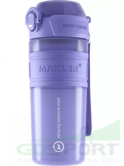 Шейкер 700 мл MAXLER Shaker Bottle Sport Edition 750 мл, Фиолетовый