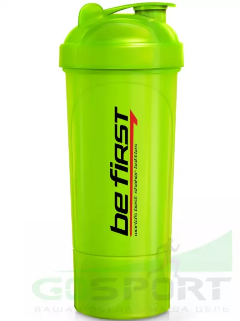 Шейкер 400 мл Be First Shaker Slim TS1349 350 мл 350 мл, Салатовый Шейкер 400 мл Be First Shaker Slim TS1349 350 мл 350 мл, Салатовый