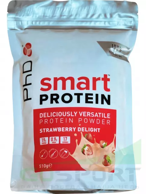 Комплексный протеин PhD Nutrition PHD Smart Protein 510, Клубника Комплексный протеин PhD Nutrition PHD Smart Protein 510, Клубника