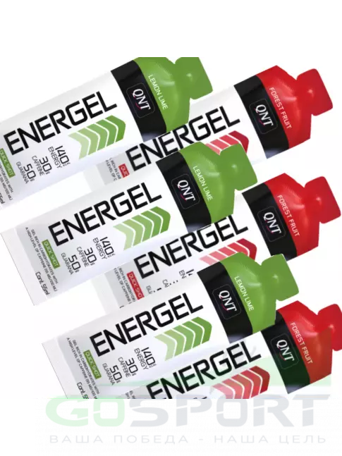 Гель питьевой QNT ENERGY GEL 30mg caffeine Микс, Лимон-Лайм, Лесные ягоды (6 шт) Гель питьевой QNT ENERGY GEL 30mg caffeine Микс, Лимон-Лайм, Лесные ягоды (6 шт)