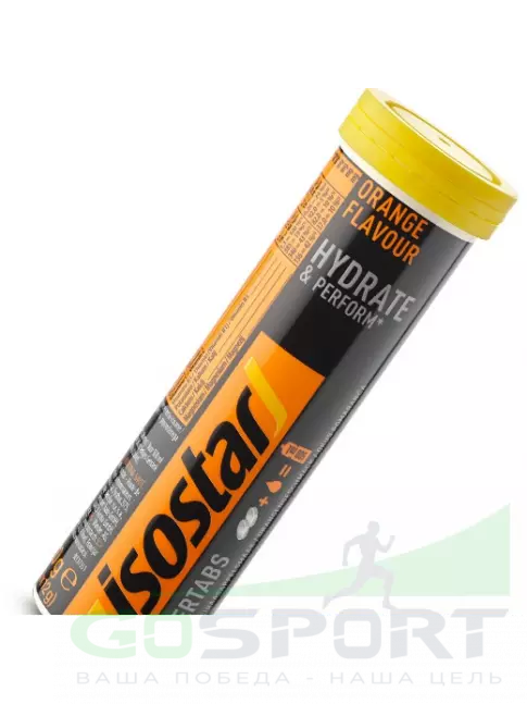 Изотоник Isostar Powertabs 10 таблеток, Апельсин Изотоник Isostar Powertabs 10 таблеток, Апельсин