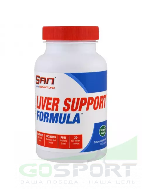Для иммунитета SAN Liver Support Formula 100 капсул Для иммунитета SAN Liver Support Formula 100 капсул
