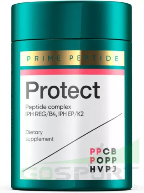 Антиоксиданты PEPTIDES Prime Peptide Protect 90 капсул Антиоксиданты PEPTIDES Prime Peptide Protect 90 капсул