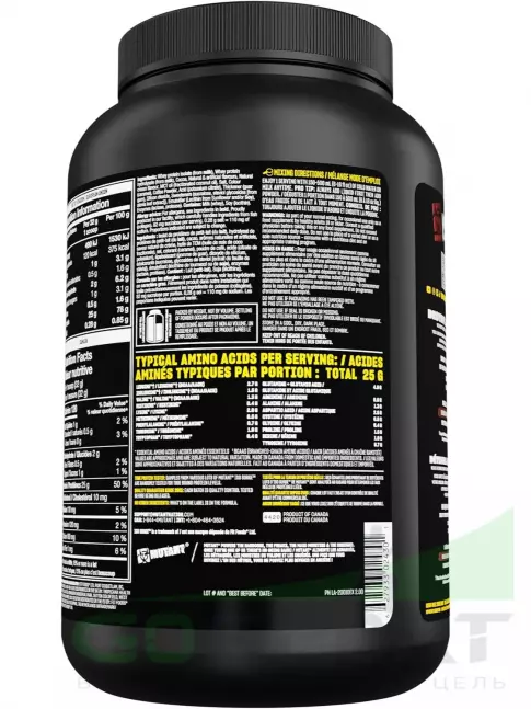Изолят протеина Mutant Iso Surge 727 г, Шоколадный Брауни Изолят протеина Mutant Iso Surge 727 г, Шоколадный Брауни