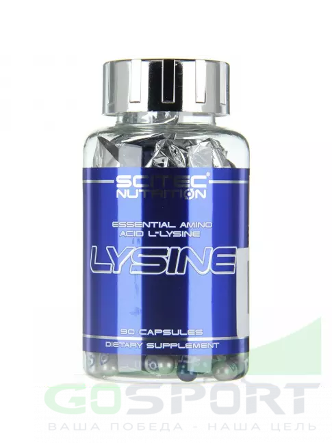Лизин Scitec Nutrition Lysine 90 капсул Лизин Scitec Nutrition Lysine 90 капсул