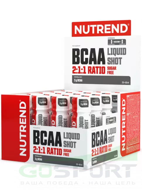BCAA NUTREND BCAA Liquid 2:1:1 20 х 60 мл