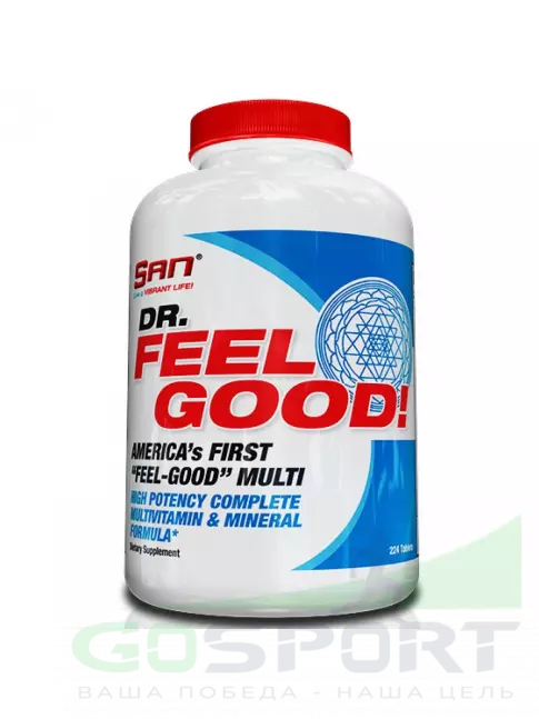 Витаминный комплекс SAN Dr. Feel Good 224 таблетки