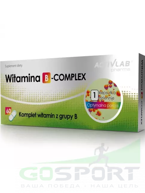 Витамины группы B ActivLab Witamina B-Complex 60 капсул