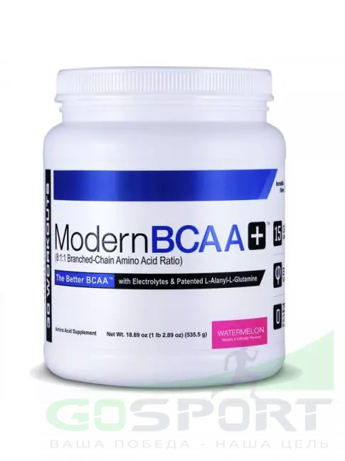 BCAA 8:1:1 MODERN SPORTS NUTRITION Modern BCAA 8:1:1 Plus + 535.5 г, Арбуз BCAA 8:1:1 MODERN SPORTS NUTRITION Modern BCAA 8:1:1 Plus + 535.5 г, Арбуз