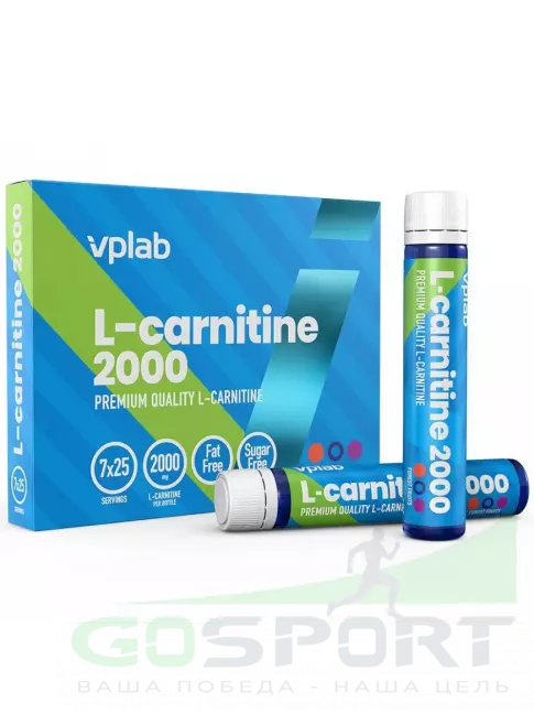L-Карнитин жидкий VP Laboratory L-Сarnitine Liquid 2000 мг 7 ампул x 25 мл, Лесные ягоды L-Карнитин жидкий VP Laboratory L-Сarnitine Liquid 2000 мг 7 ампул x 25 мл, Лесные ягоды