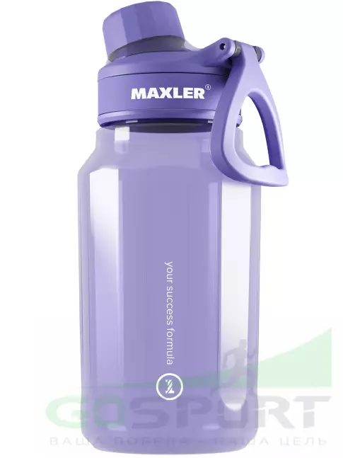 Шейкер 700 мл MAXLER Water Bottle Shake&Mix 750 мл, Фиолетовый Шейкер 700 мл MAXLER Water Bottle Shake&Mix 750 мл, Фиолетовый
