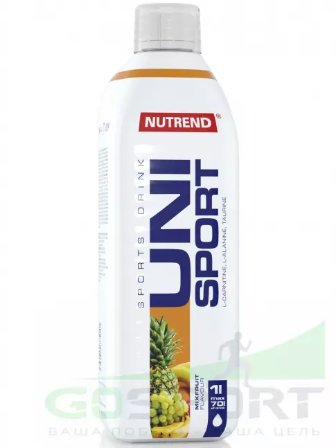 Изотоник NUTREND Unisport 1000 мл, Фруктовый микс Изотоник NUTREND Unisport 1000 мл, Фруктовый микс