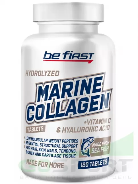 Коллаген морской Be First Marine Collagen 120 таблеток Коллаген морской Be First Marine Collagen 120 таблеток