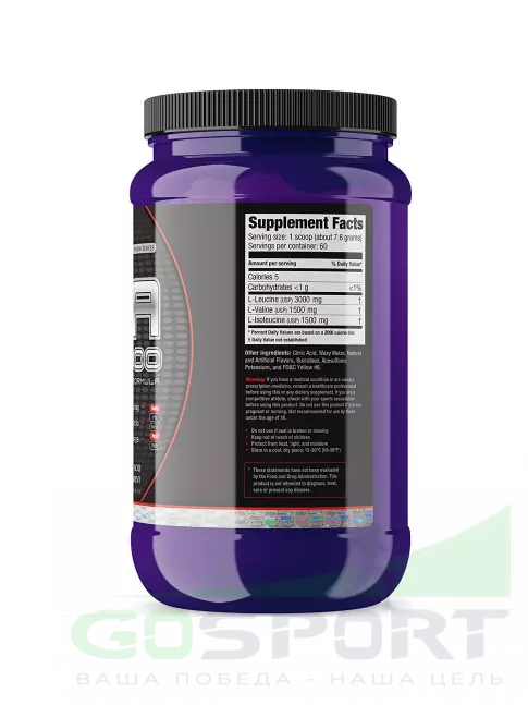 BCAA Ultimate Nutrition BCAA 12000 Powder 457 г, Апельсин BCAA Ultimate Nutrition BCAA 12000 Powder 457 г, Апельсин