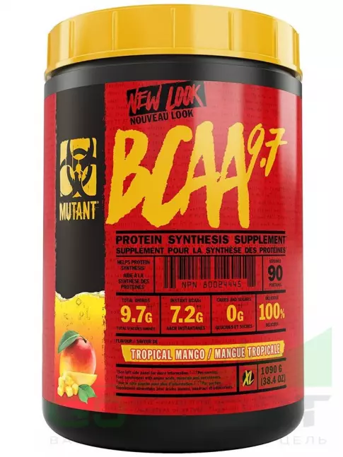 BCAA Mutant Mutant BCAA 9.7 2:1:1 