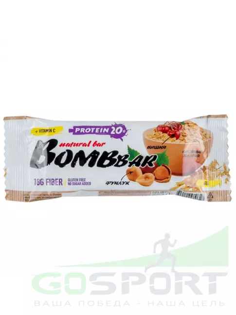 Протеиновый батончик BombBar Protein Bar 4 x 60 г, Овсяный Протеиновый батончик BombBar Protein Bar 4 x 60 г, Овсяный